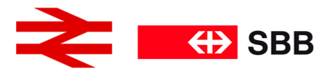 The National Rail and SBB logos